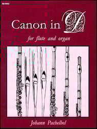 CANON IN D FLUTE/ORGAN cover